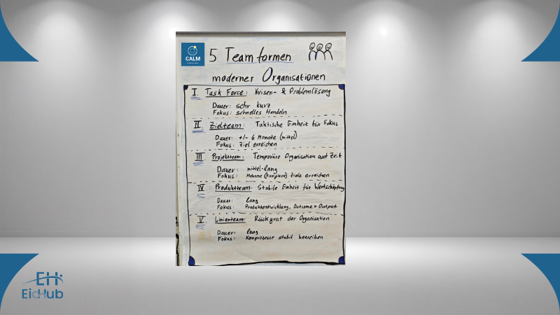 Team Architecture: Die 5 Teamformen im CALM Operating Model